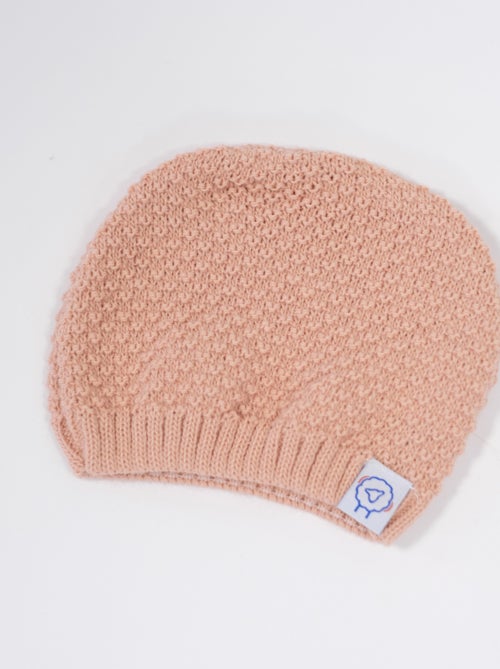 Cuffia neonato nido d'ape - Kiabi