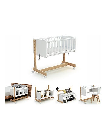 Culla co-sleeping evolutiva ESSENTIEL legno