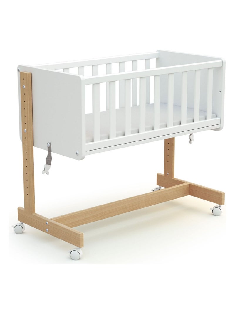 Culla co-sleeping evolutiva NATO legno Beige/Bianco - Kiabi
