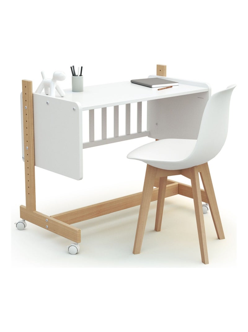 Culla co-sleeping evolutiva NATO legno Beige/Bianco - Kiabi