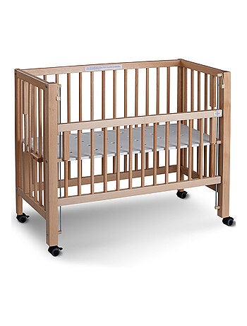 Lettino per co-sleeping bianco con barriere scorrevoli, sophie | Tissi