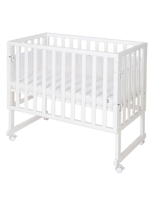 Culla cododo 3‑in‑1 con materasso traspirante, sponde e rivestimento in rete – "Roba" - Kiabi