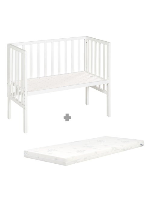 Culla cododo per neonati con materasso traspirante e barriera in tessuto – "Roba" - Kiabi