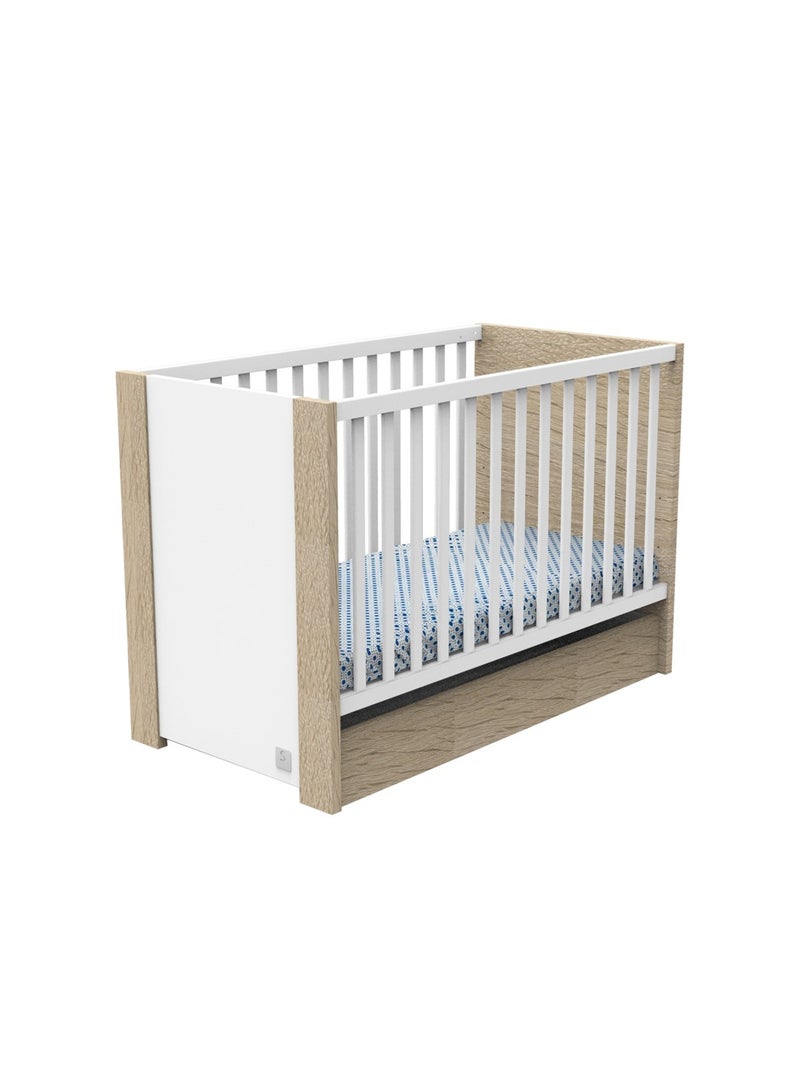 Culla con - SAUTHON Bianco Marrone - Kiabi