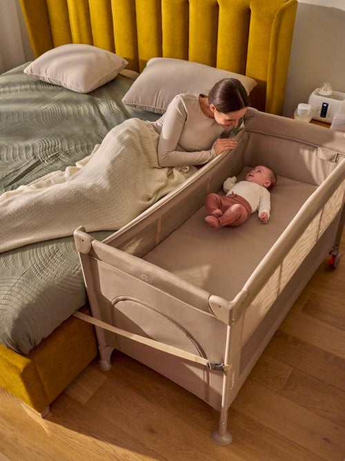 Culla da viaggio LIONELO Ellen 3 in 1 - Lettino da viaggio - Box - Materasso ad alta densità - Ruote - Kiabi