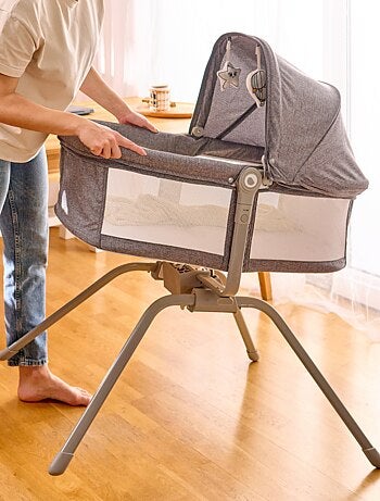 Culla e lettino LIONELO Smart Baby - Lettino da viaggio - Fino a 9 kg - Con materasso - Borsa per il