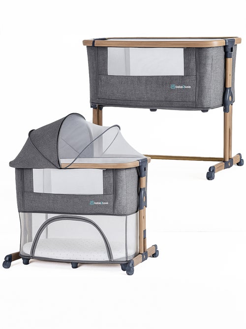 Culla evolutiva Leo: CODODO/Lettino Bebe/Parco per bambini Grigio - Kiabi Culla evolutiva Leo: CODODO/Lettino Bebe/Parco per bambini Grigio - Kiabi