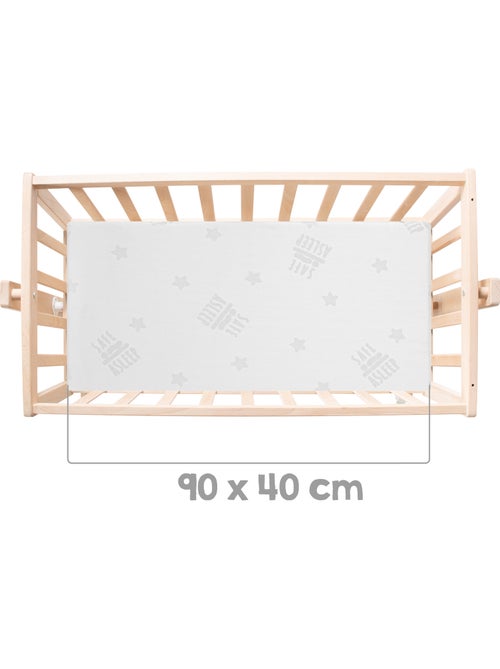 Culla in faggio bio con set completo – motivo civetta – "Roba Adam & Eule" - Kiabi