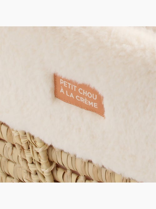 Culla in fibra naturale con rivestimento in - SAUTHON - Kiabi