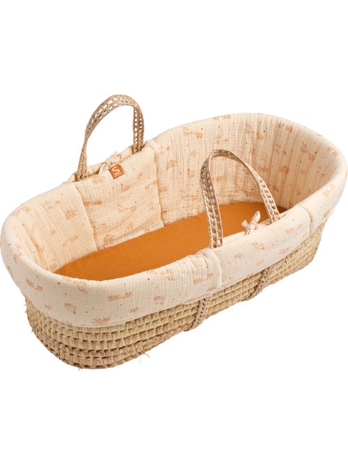 Culla in fibra naturale con rivestimento in - SAUTHON - Kiabi