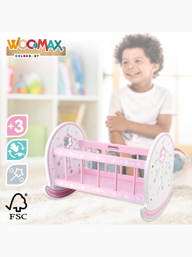 Culla per bambole in legno WOOMAX N/D - Kiabi