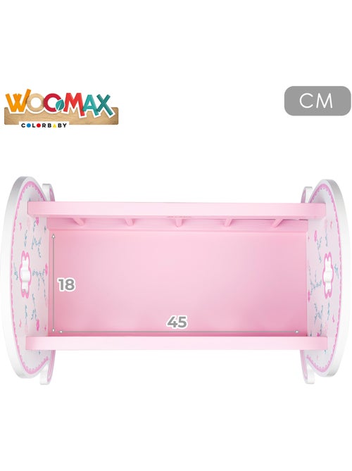 Culla per bambole in legno WOOMAX - Kiabi