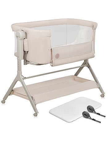Culla per dormire insieme 3 in 1 LIONELO Leonie Plus - 0-9 kg - Altezza e inclinazione regolabili