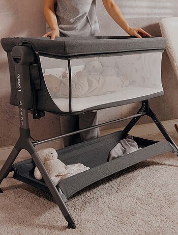Culla per dormire insieme 3 in 1 LIONELO Leonie Plus - 0-9 kg - Altezza e inclinazione regolabili