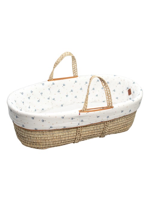 Culla per neonati con materasso, rivestimento e fitted sheet, bleuet | SEVIRA KIDS - Kiabi