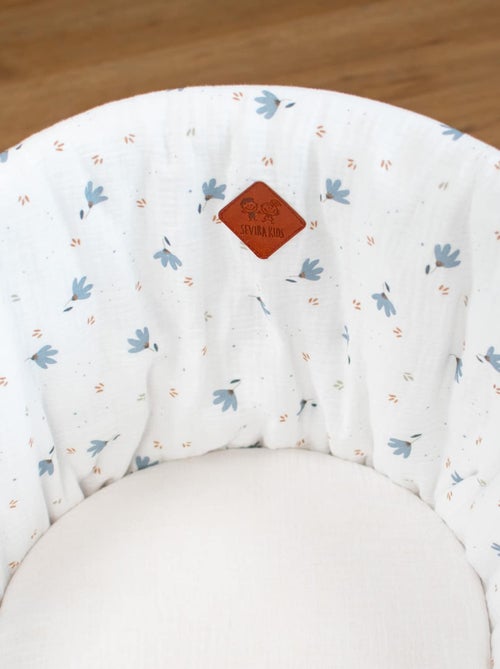Culla per neonati con materasso, rivestimento e fitted sheet, bleuet | SEVIRA KIDS - Kiabi