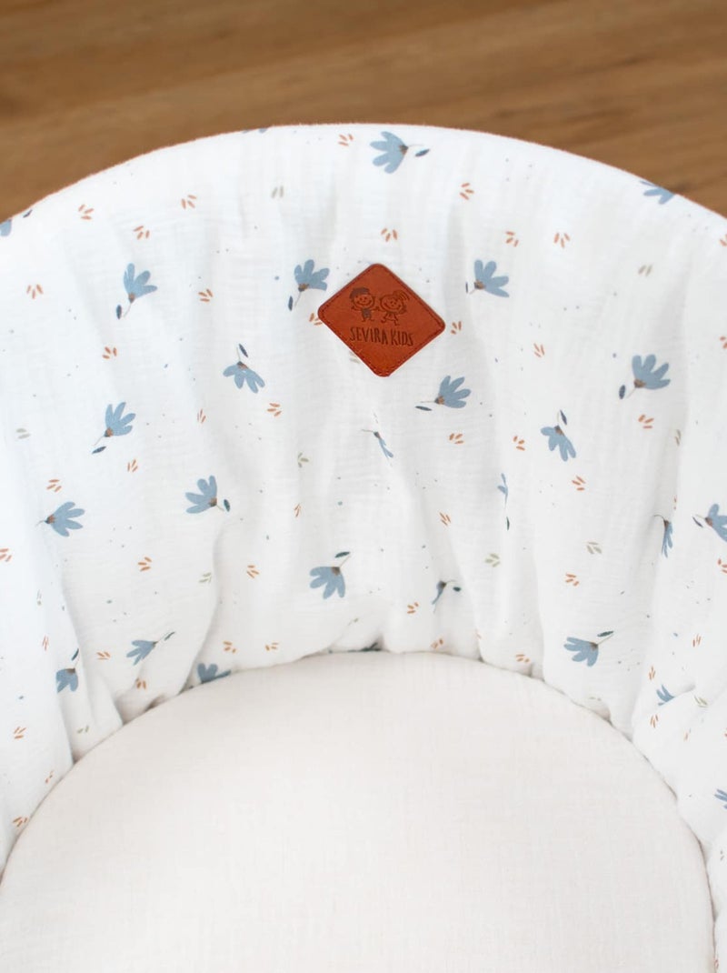 Culla per neonati con materasso, rivestimento e fitted sheet, bleuet | SEVIRA KIDS Bianco - Kiabi