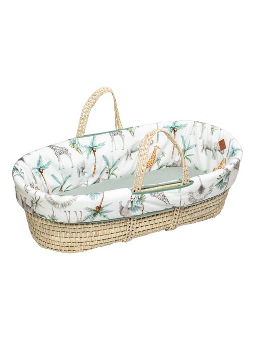 Culla per neonato con materasso, rivestimento e lenzuolo con angoli, safari | SEVIRA KIDS - Kiabi