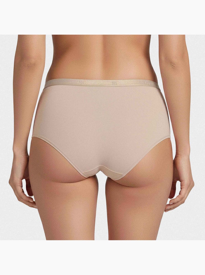 Culotte alta donna lyocell seconda pelle senza cuciture | impetus | impetus Beige - Kiabi