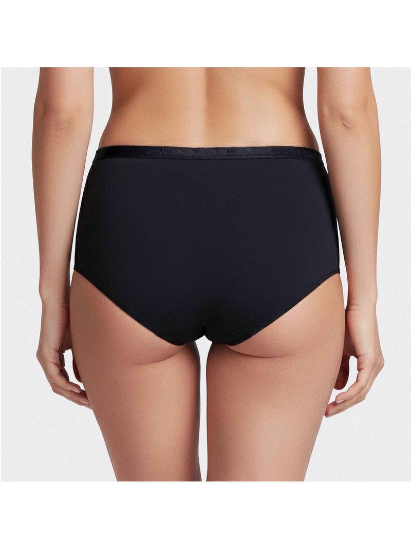 Culotte alta donna lyocell seconda pelle senza cuciture | impetus | impetus Blu marino - Kiabi