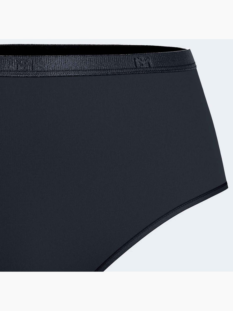 Culotte alta donna lyocell seconda pelle senza cuciture | impetus | impetus Blu marino - Kiabi
