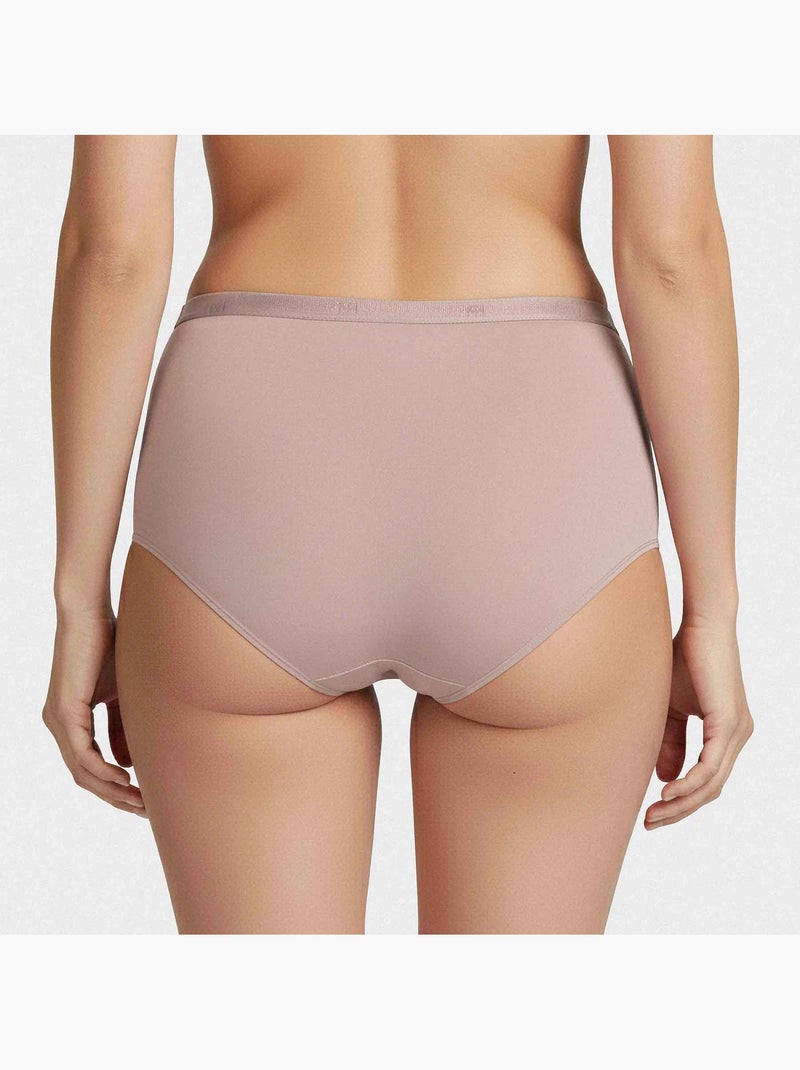 Culotte alta donna lyocell seconda pelle senza cuciture | impetus | impetus Rosa antico - Kiabi