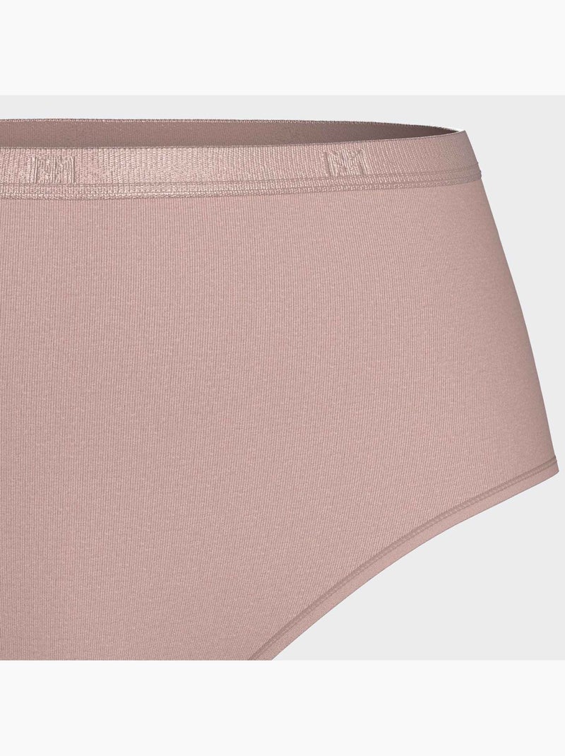 Culotte alta donna lyocell seconda pelle senza cuciture | impetus | impetus Rosa antico - Kiabi