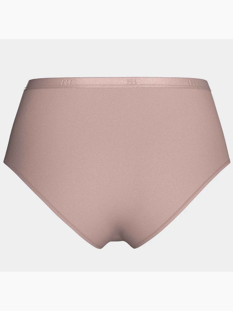 Culotte alta donna lyocell seconda pelle senza cuciture | impetus | impetus Rosa antico - Kiabi