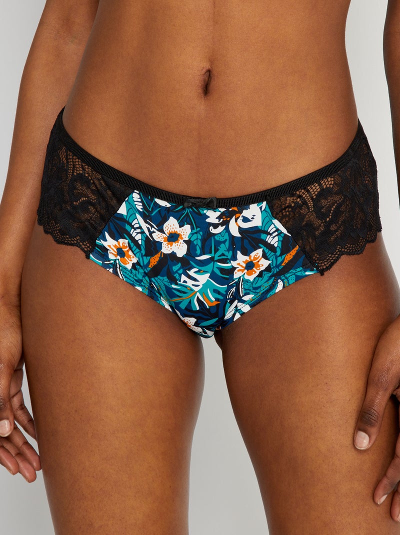 Culotte 'Envie de Lingerie' BEIGE - Kiabi