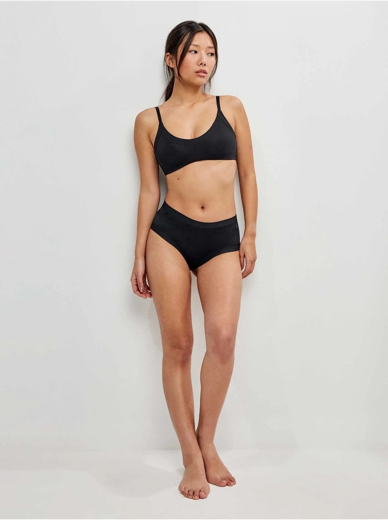 Culotte in microfibra Nero - Kiabi