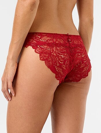 Culotte in pizzo glitterato