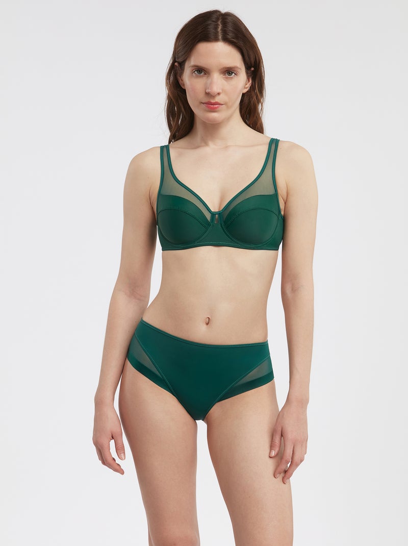 Culotte microfibra 'Dim' VERDE - Kiabi