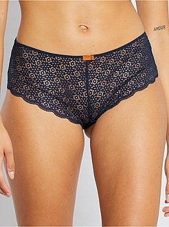 Culotte pizzo a fiori - Kiabi