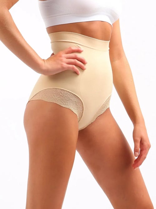 Culotte Pizzo snellente Pancia piatta - Kiabi