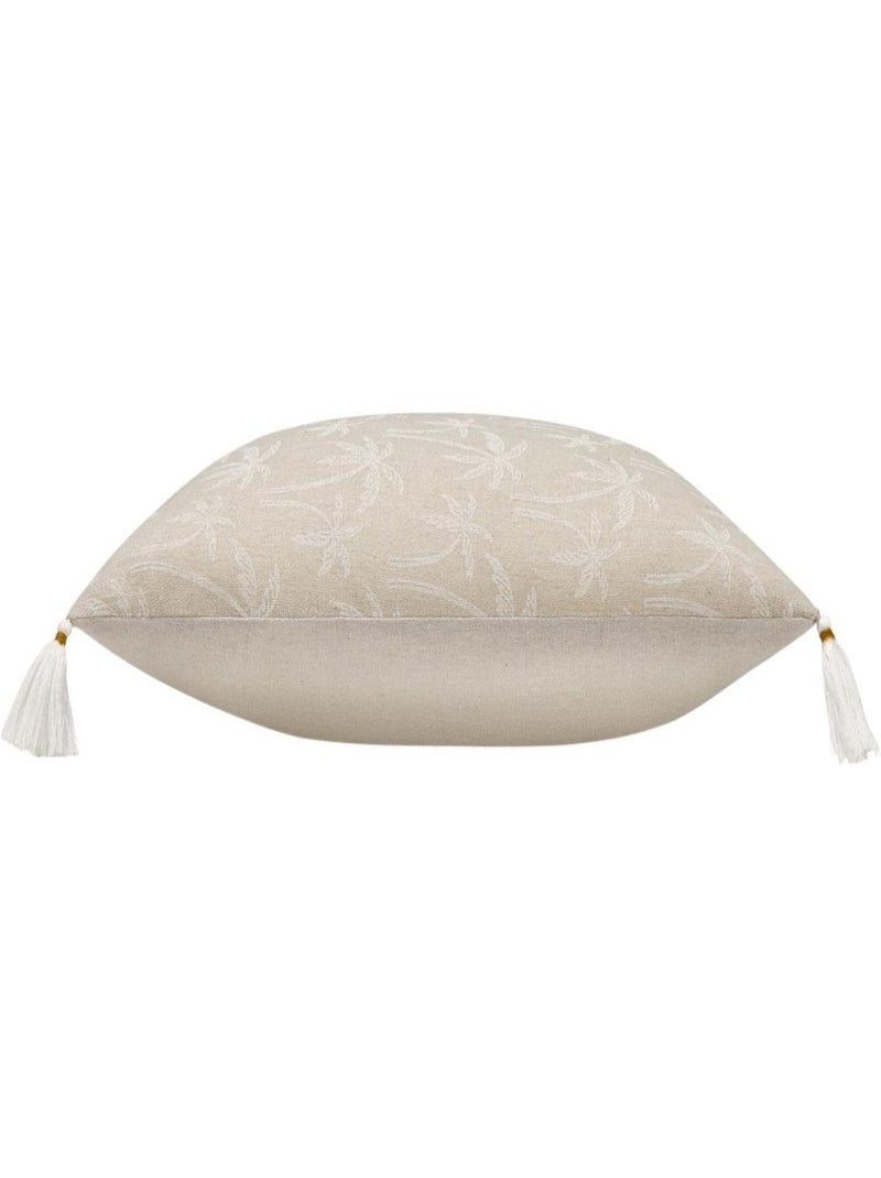 Cuscini decorativi in Cotone PROMO LINGE Beige - Kiabi