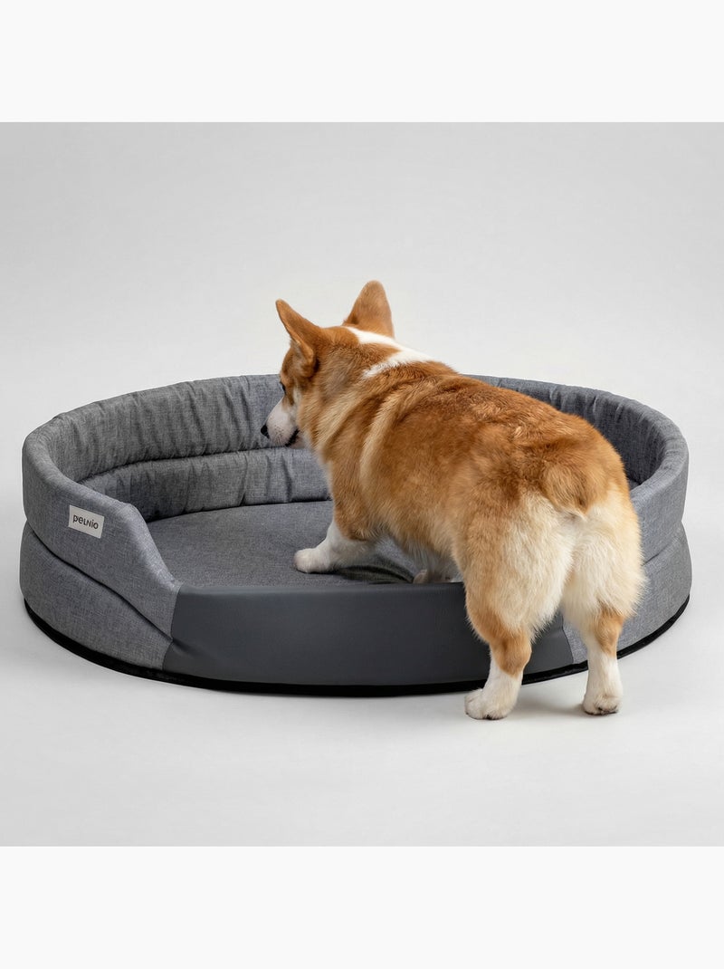 Cuscino a cestino per cani PELUVIO Arita - Antiscivolo Grigio - Kiabi
