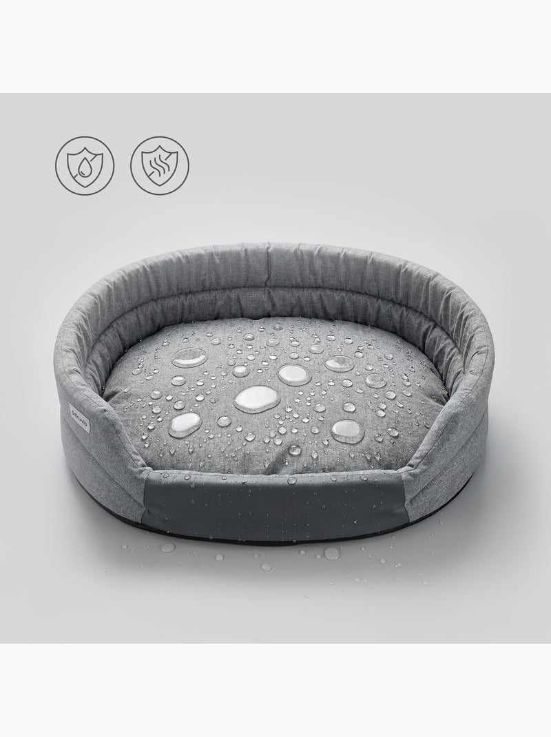 Cuscino a cestino per cani PELUVIO Arita - Antiscivolo Grigio - Kiabi