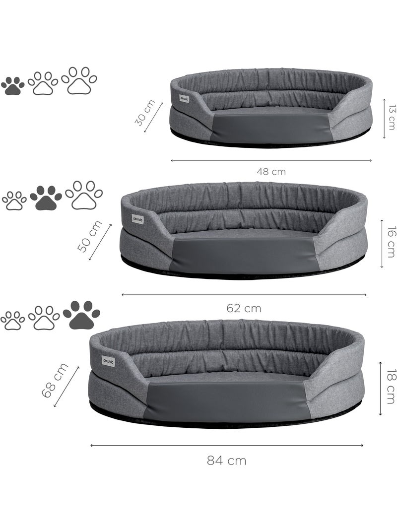 Cuscino a cestino per cani PELUVIO Arita - Antiscivolo Grigio - Kiabi