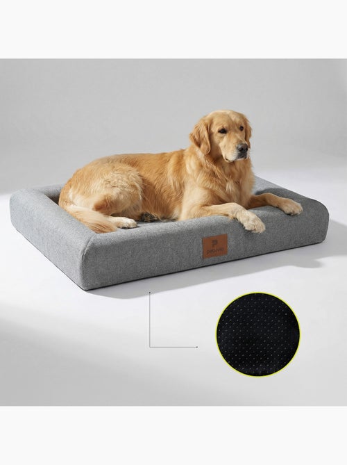 Cuscino a cestino per cani PELUVIO Kibi - Antiscivolo - Schiuma a memoria di forma - Kiabi Cuscino a cestino per cani PELUVIO Kibi - Antiscivolo - Schiuma a memoria di forma - Kiabi
