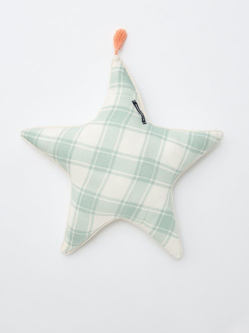 Cuscino a cuore in garza di cotone (50 x 45 cm) - Kiabi