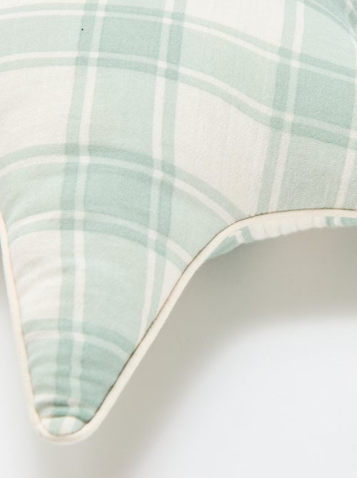 Cuscino a cuore in garza di cotone (50 x 45 cm) - Kiabi