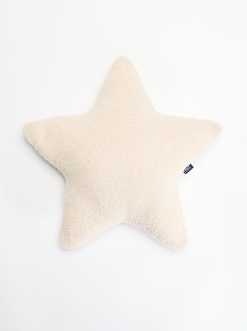 Cuscino a forma di stella in maglia bouclé - Kiabi