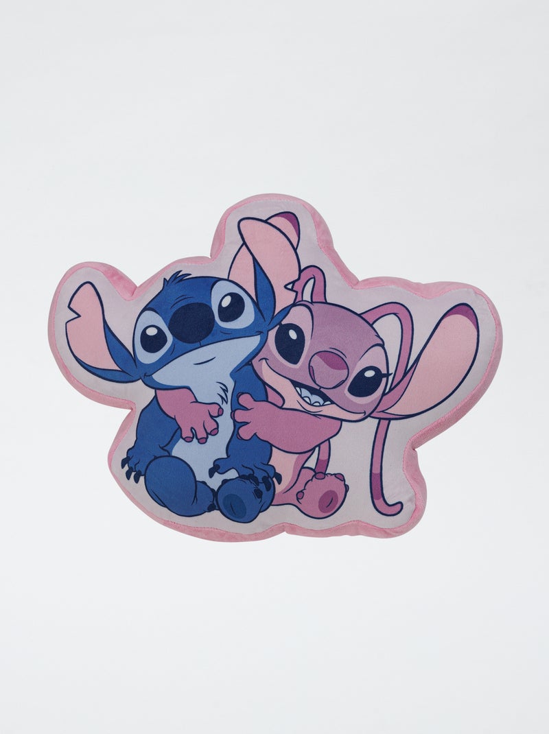 Cuscino a forma di 'Stitch e Angel' Rosa - Kiabi
