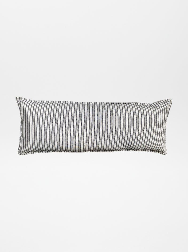 Cuscino a righe blu - Kiabi
