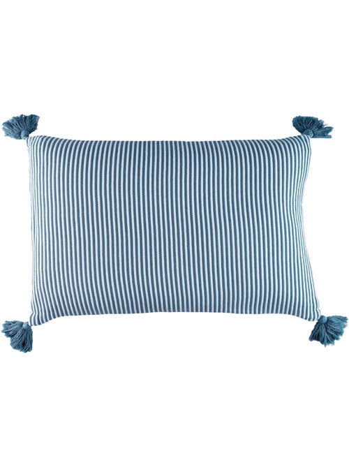 Cuscino a righe con nappe - Kiabi Cuscino a righe con nappe - Kiabi