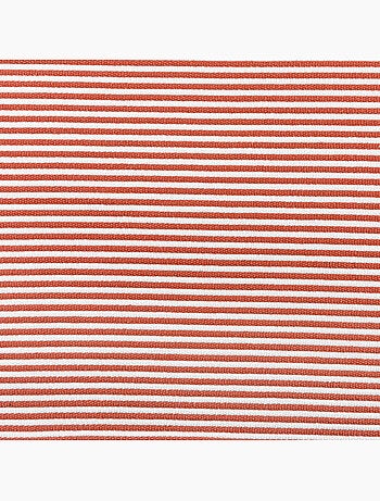 Cuscino a righe con nappe