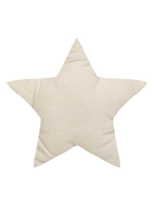 Cuscino a stella con motivo metallico - Kiabi