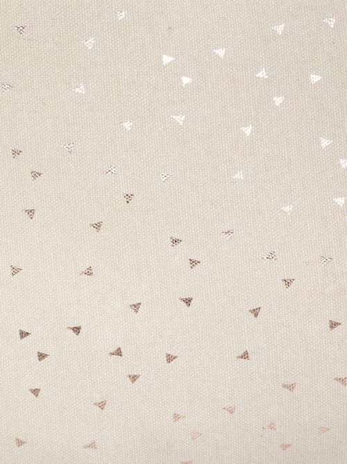 Cuscino a stella con motivo metallico - Kiabi