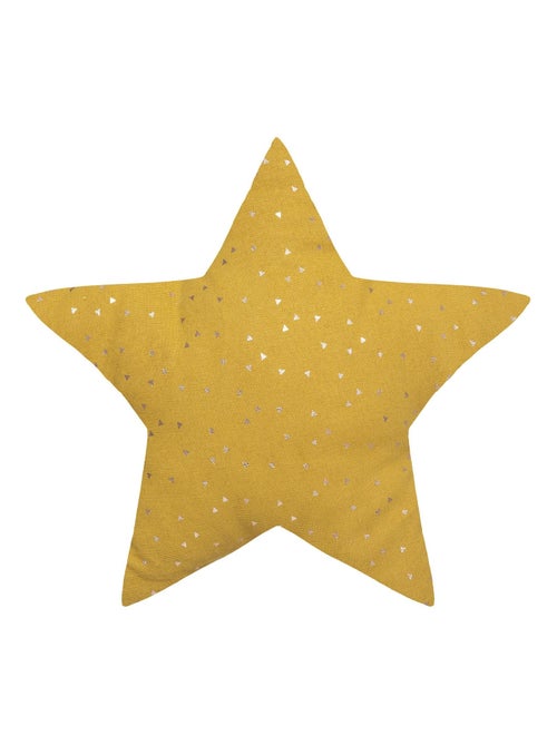 Cuscino a stella con motivo metallico - Kiabi