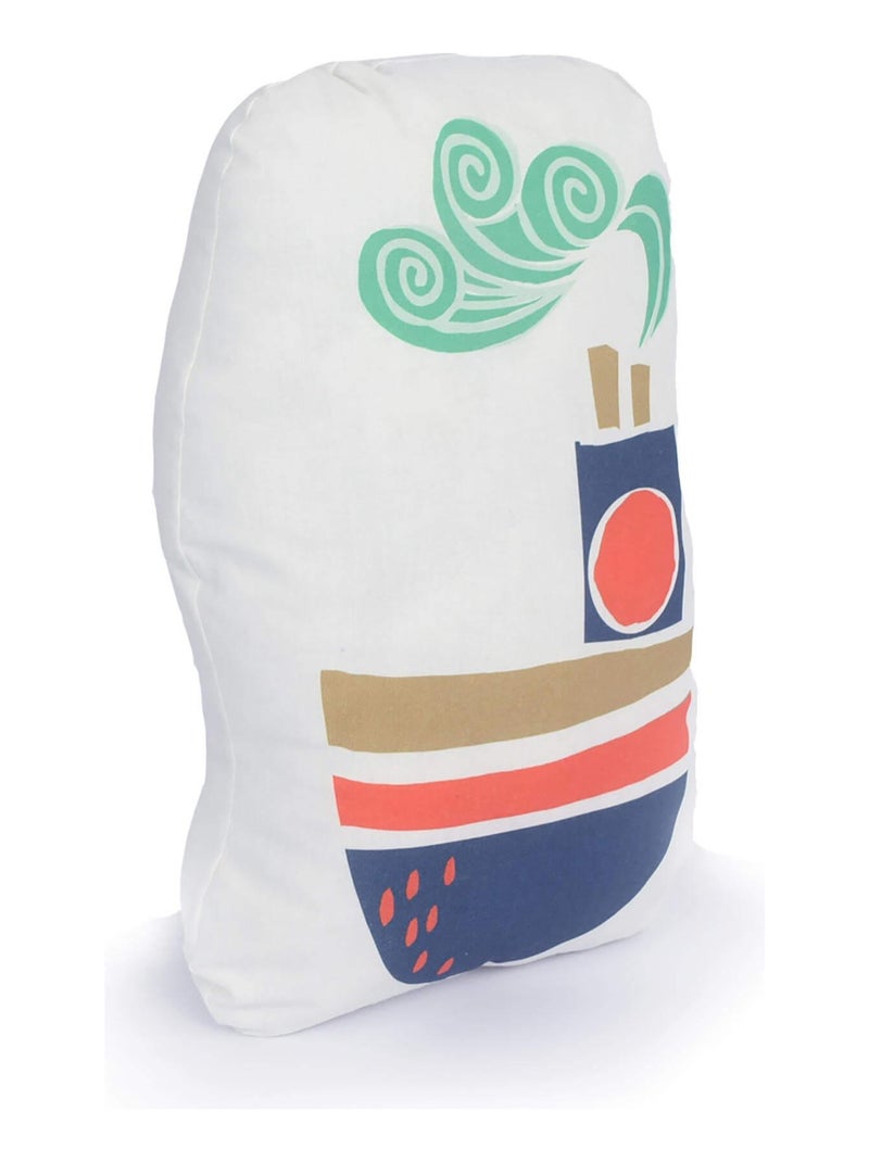 Cuscino Ahoy there "Happyfriday" Bianco - Kiabi